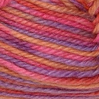 4528 ROSA/ORANSJE/LILLA PRINT