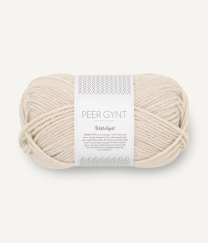 Пряжа SANDNES GARN PEER GYNT PETITEKNIT (100% норвежская шерсть 50г 91м ...